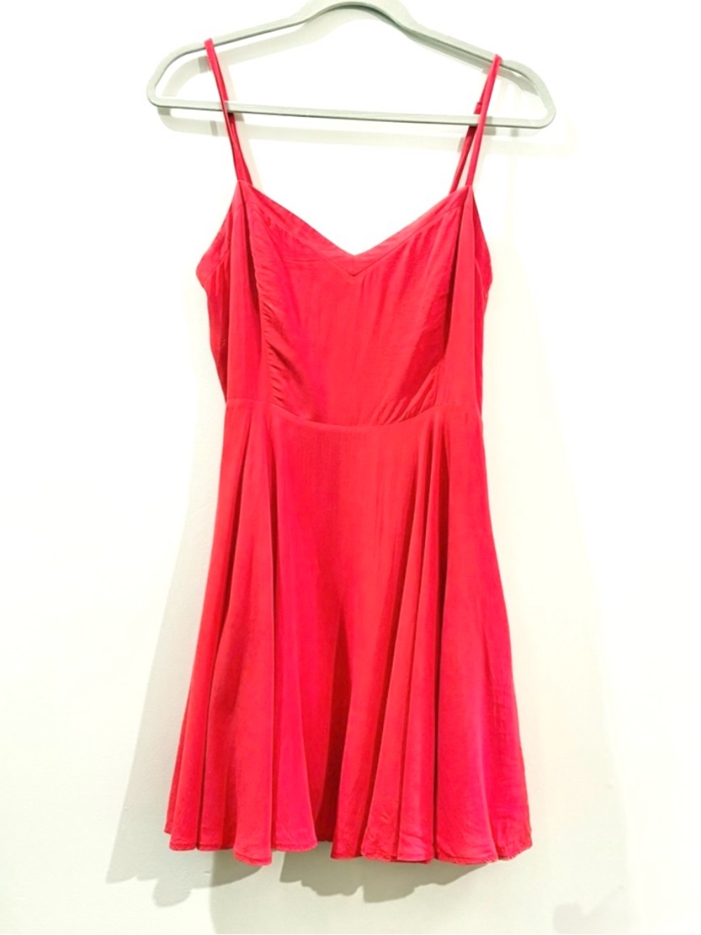 Aritzia Talula Lipinski Fit & Flare Mini Dress Size 8 Red